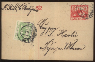 Dopisnice CDV7 (Pofis) dofrankovaná zn. Pofis č. 3