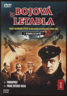 Bojová letadla. Dějiny vojenského letectví od jeho počátků do konce druhé světové války (komplet) (6 DVD)