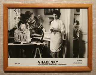 Filmová fotografie (fotoska) rámováno - Vracenky