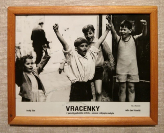 Filmová fotografie (fotoska) rámováno - Vracenky