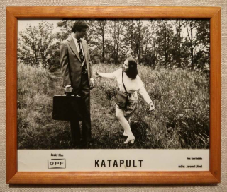Filmová fotografie (fotoska) rámováno - Katapult