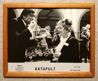 Filmová fotografie (fotoska) rámováno - Katapult