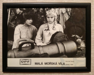 Filmová fotografie (fotoska) rámováno - Malá mořská víla
