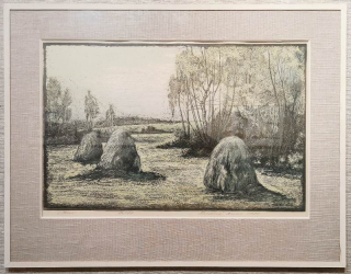 Anna Hanzlová - Sena (litografie)