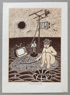 Václav Plechatý - PF 1987 (serigrafie)