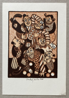 Václav Plechatý - PF 1989 (serigrafie)