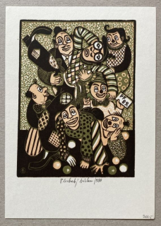 Václav Plechatý - PF 1989 (serigrafie)