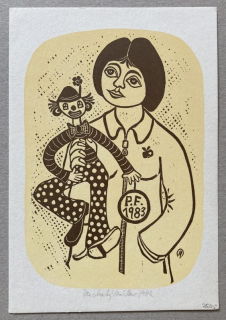 Václav Plechatý - PF 1983 (serigrafie)