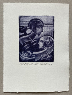 Marie Michaela Šechtlová (mezzotinta)