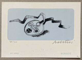 Gita Balšianková - PF 1990 (litografie)