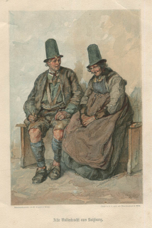 Lidový kroj ze Salzburku