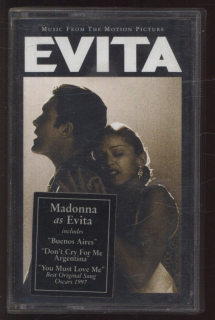 Andrew Lloyd Webber and Tim Rice - Evita (Music From The Motion Picture) (MC)