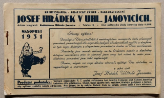 Josef Hrádek v Uhlířských Janovicích - Katalog a ceník pozvánek s tiskem