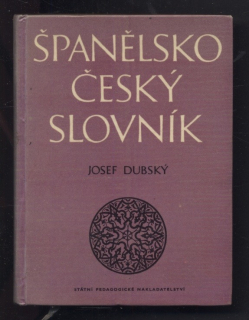 Dubský, Josef - Španělsko-český slovník