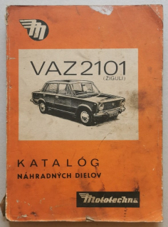 Onofrejová, Terézia; Alfred, Ivan - Katalóg náhradných dielov VAZ 2101 (ŽIGULI) (slovensky)