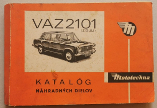 Onofrejová, Terézia; Alfred, Ivan - Katalóg náhradných dielov VAZ 2101 (ŽIGULI) (slovensky)