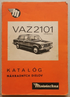 Onofrejová, Terézia; Alfred, Ivan - Katalóg náhradných dielov VAZ 2101 (ŽIGULI) (slovensky)