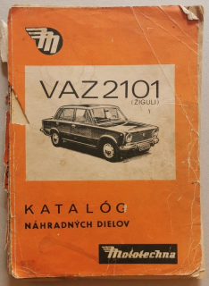 Onofrejová, Terézia; Alfred, Ivan - Katalóg náhradných dielov VAZ 2101 (ŽIGULI) (slovensky)