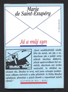 Saint Exupéry, Marie de - Já a můj syn
