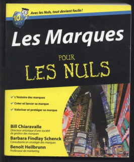 Chiaravalle, Bill; Findlay Schenck, Barbara; Heilbrunn, Benoit - Les Marques Pour les nuls (francouzsky)