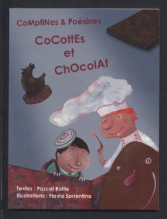 Boille, Pascal; Sorrentino, Flavia - Comptines  a  Poésines - Cocettes et chocolat (francouzsky)