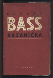 Bass, Eduard - Kázáníčka