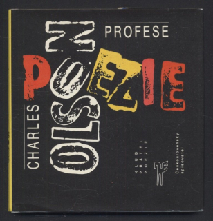 Olson, Charles - Profese poezie