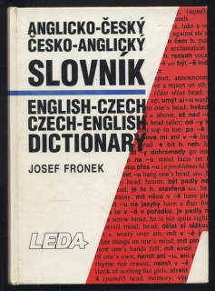 Fronek, Josef - Anglicko-český česko-anglický slovník