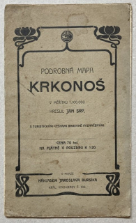Bursík, Jaroslav - Podrobná mapa Krkonoš