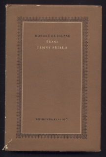 Balzac, Honoré de - Šuani / Temný příběh