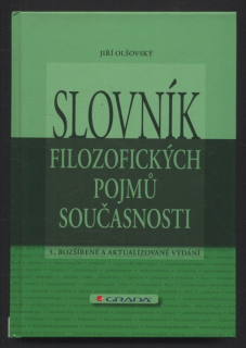 Olšovský, Jiří - Slovník filozofických pojmů současnosti