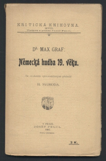 Graf, Max - Německá hudba 19. věku