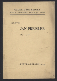 Jan Preisler olejomalby a kresby 1872-1918 (katalog k výstavě)