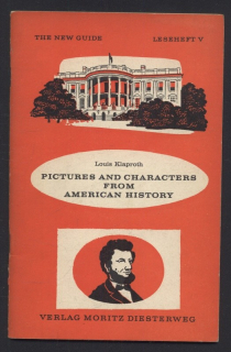 Klaproth, Louis - Pictures And Characters From American History (v angličtině)
