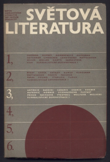 Světová literatura 1967/03 (12. ročník)