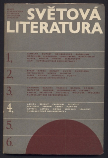 Světová literatura 1967/04 (12. ročník)