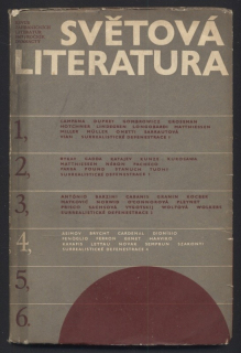 Světová literatura 1967/04 (12. ročník)