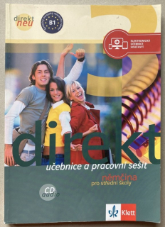 Direkt neu 3 - Němčina pro střední školy - Učebnice a pracovní sešit  plus  CD
