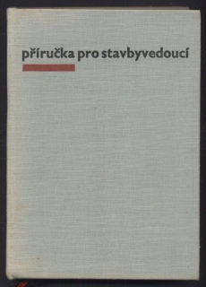 Šnejdar, Josef - Příručka pro stavbyvedoucí