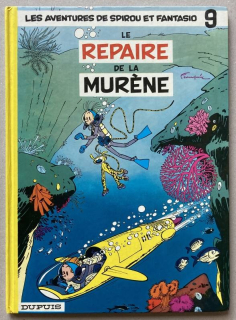 Franquin - Spirou et Fantasio N. 9 - Le Repaire de la Muréne