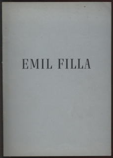 Emil Filla (katalog k výstavě)