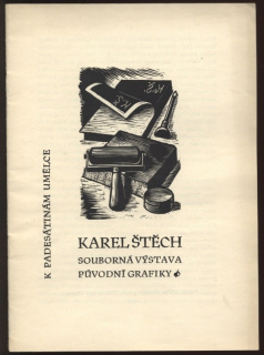 Houdek, Bohumil - Karel Štěch, souborná výstava původní grafiky (katalog k výstavě)