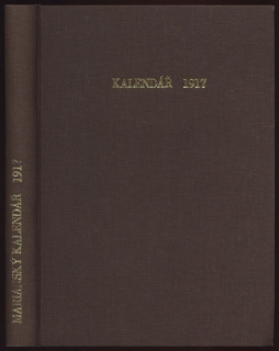 Mariánský kalendář pro lid katolický na obyčejný rok 1917