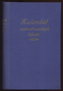 Kalendář československých lékařů 1938