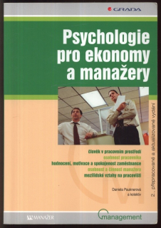 Pauknerová, Daniela - Psychologie pro ekonomy a manažery