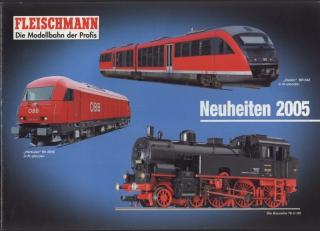 Fleischmann 2005 Die Modellbahn der Profis (katalog)