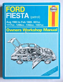Owners Workshop Manual - Ford Fiesta (petrol) (anglicky)