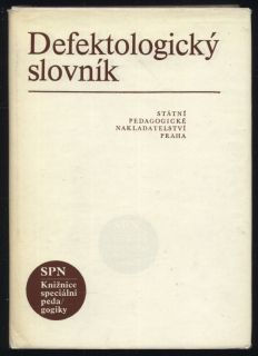 Kolektiv autorů - Defektologický slovník