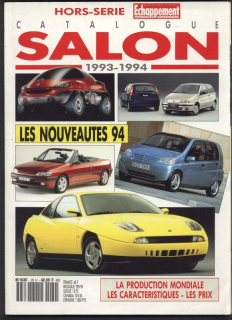 Catalogue SALON 1993/1994 Echappement Hors Serie (ve francouzštině)