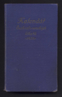 Kalendář Československých lékařů 1936